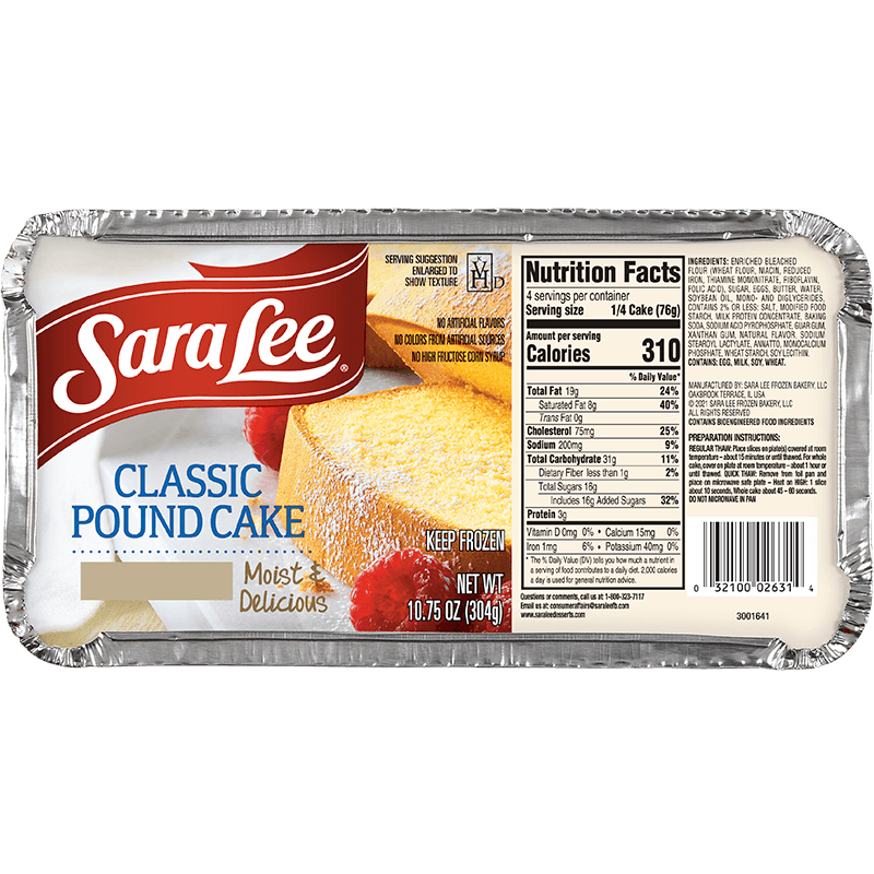 Product Details - Sara Lee Desserts | Always in Season | Delicious Desserts  for Every Occasion